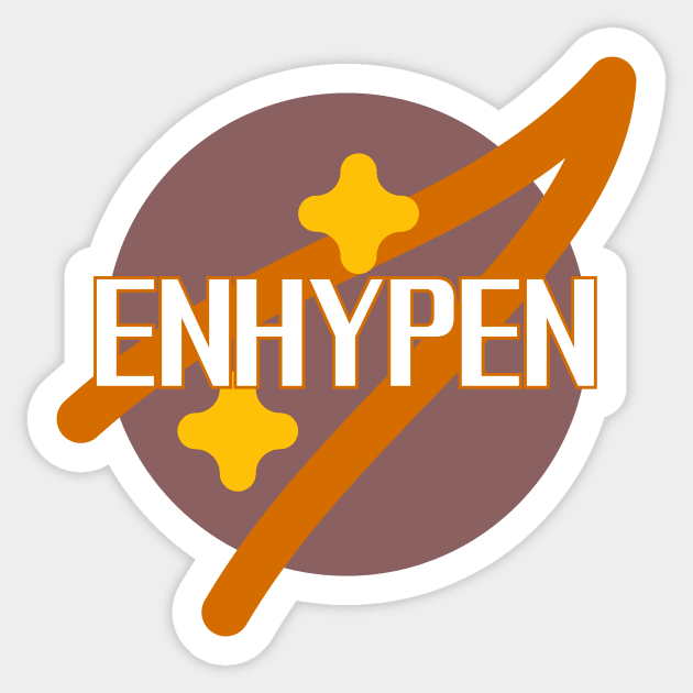 ENHYPEN NASA Sticker by wennstore